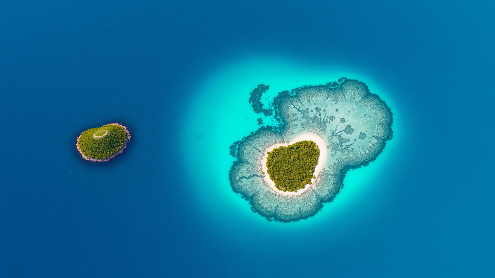 Destino tropical paradisíaco